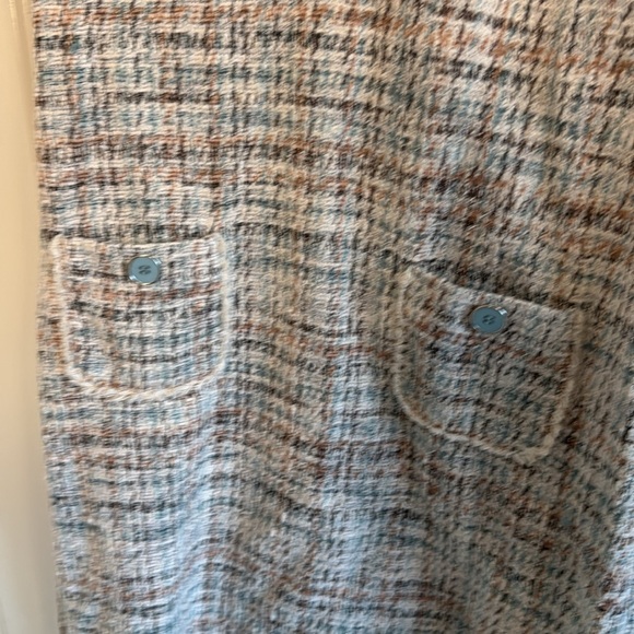 Connected Apparel Tweed Short Sleeve Sheath Dress - Picture 7 of 14